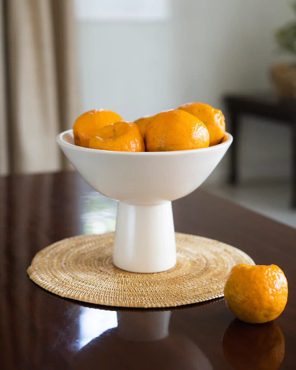 Aster Ceramic Fruit Bowl