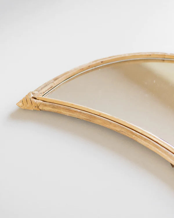 Cane Moon Mirror