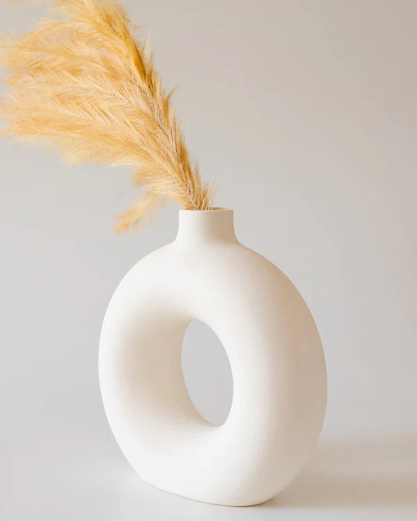 Ceramic Donut Vase