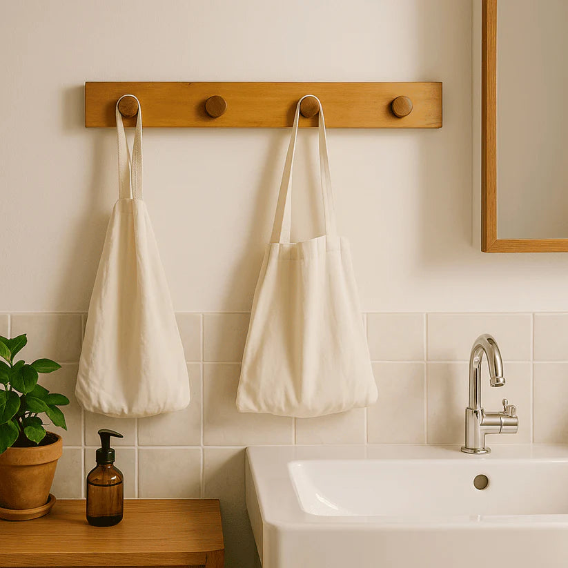 Teak & Sheesham Wall Hook Rack