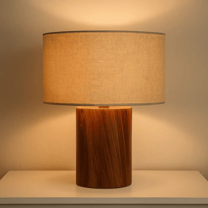 Rosewood Table Lamp