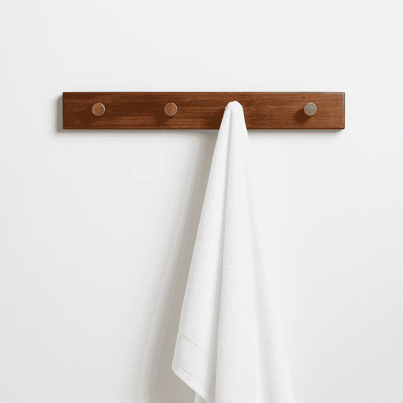 Rosewood Wall Hook Rack