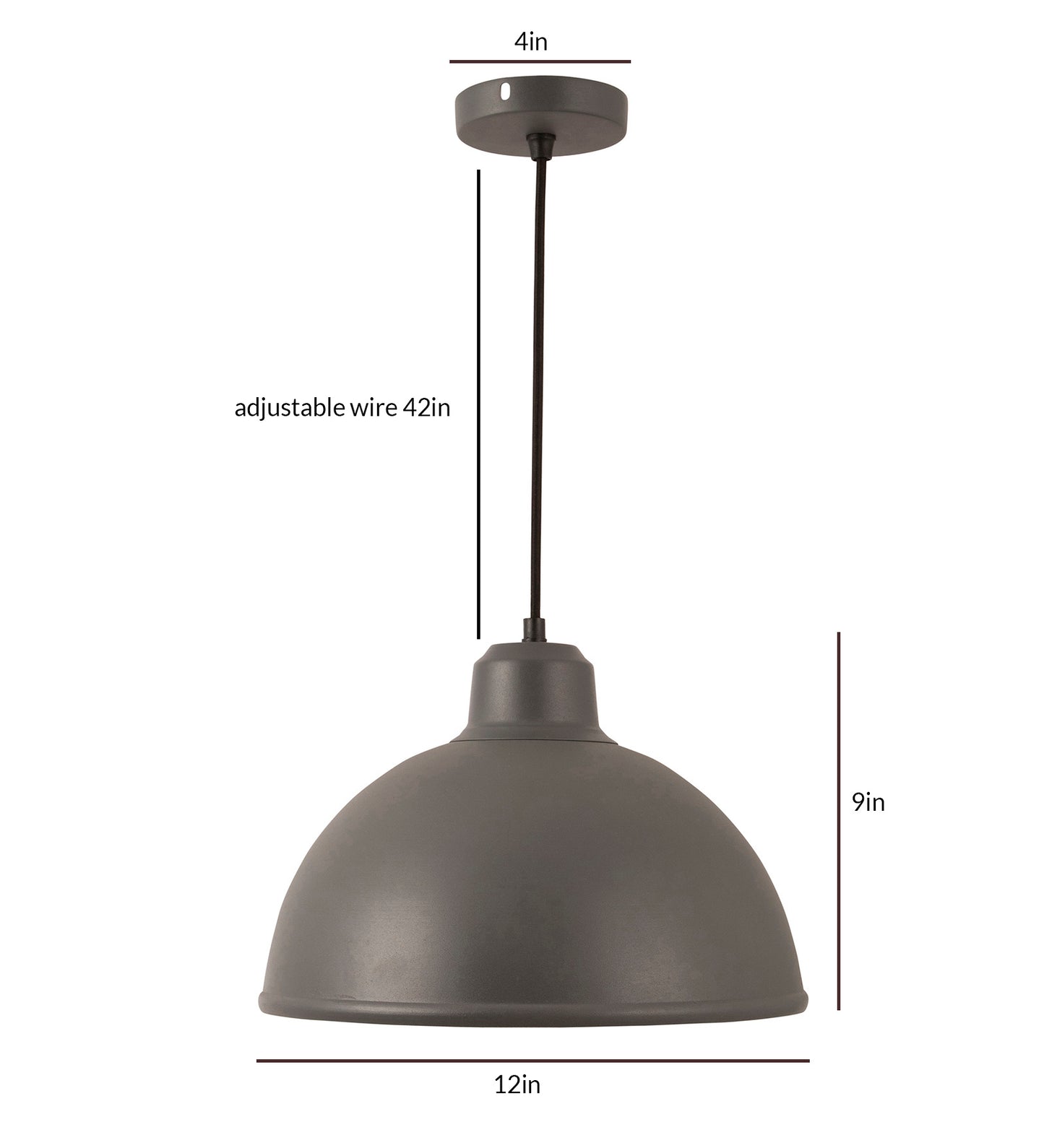 Dome Cork Pendant Light