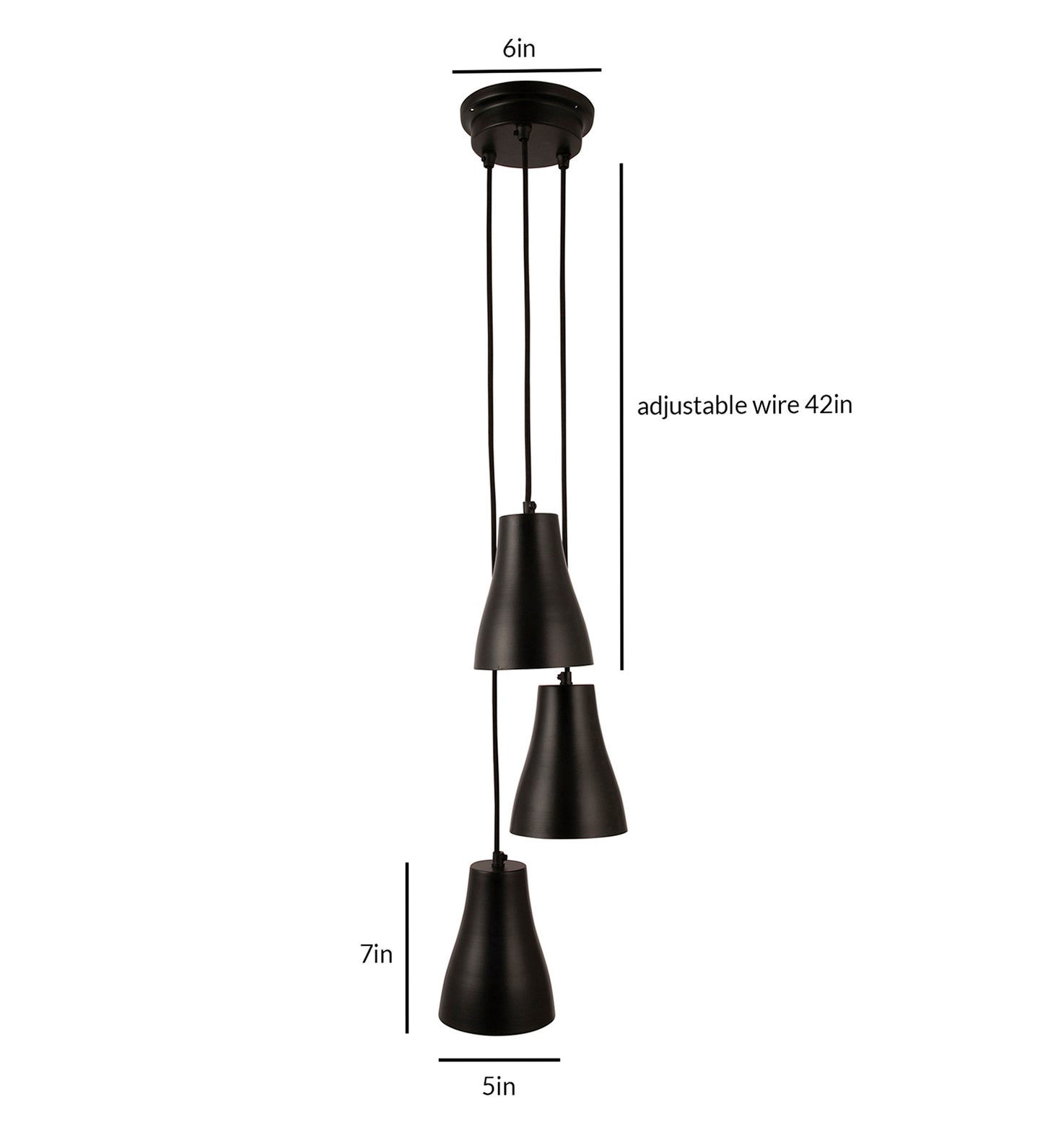 Bourouller Modern 3 Pendant Light