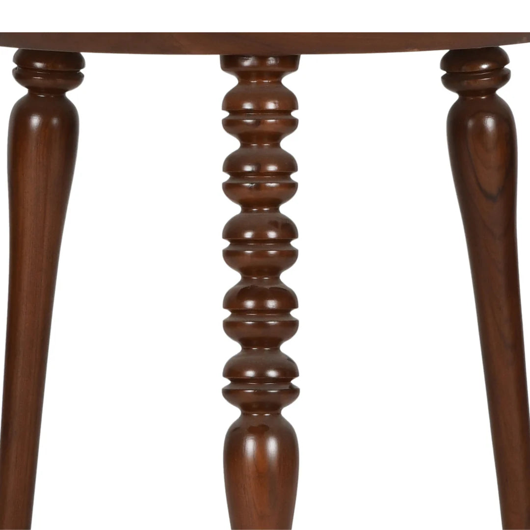 Nava Tripod Teak wood End Table