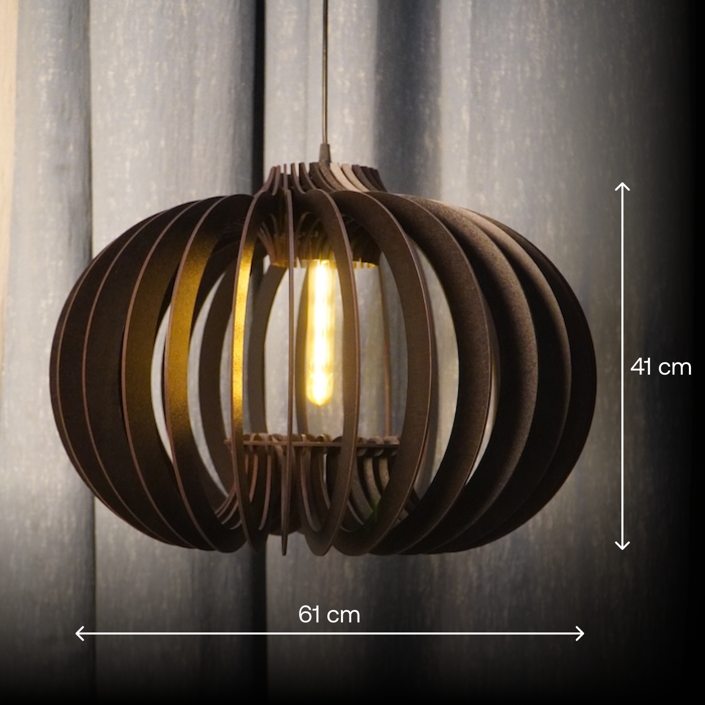 Gleaming Glory Hanging Lamp