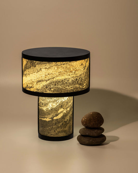 Cleo Table Lamp - Indian Autumn Slate