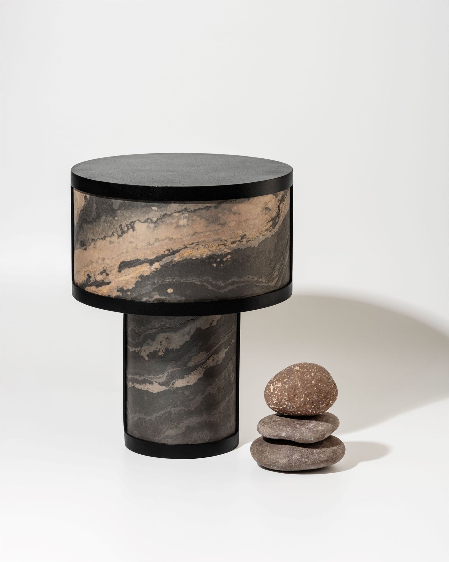 Cleo Table Lamp - Indian Autumn Slate