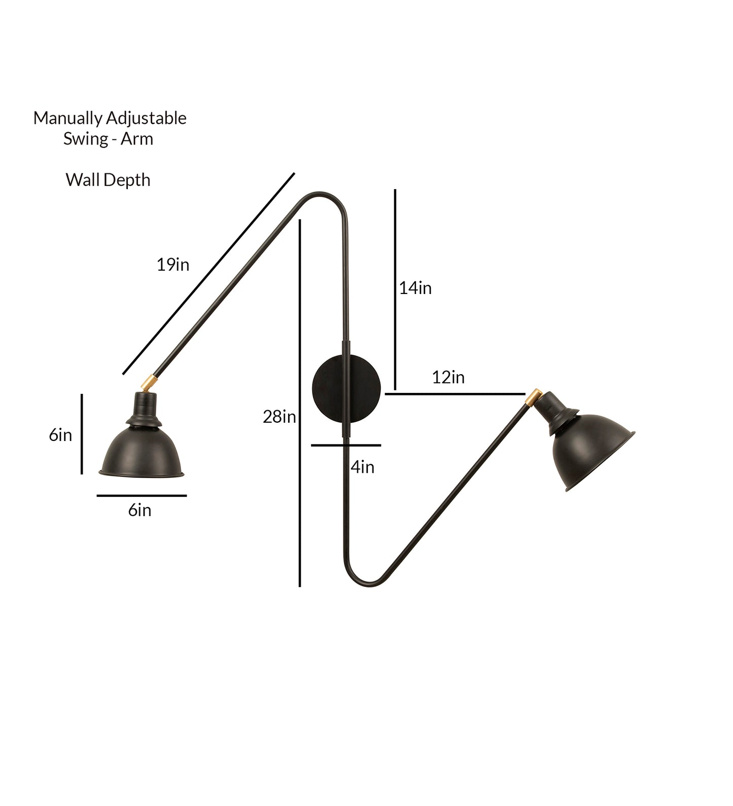 Nordic Dawn Spider Wall Sconce