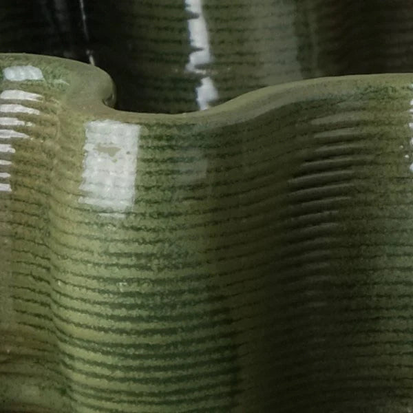 Ripple Ceramic Tray White