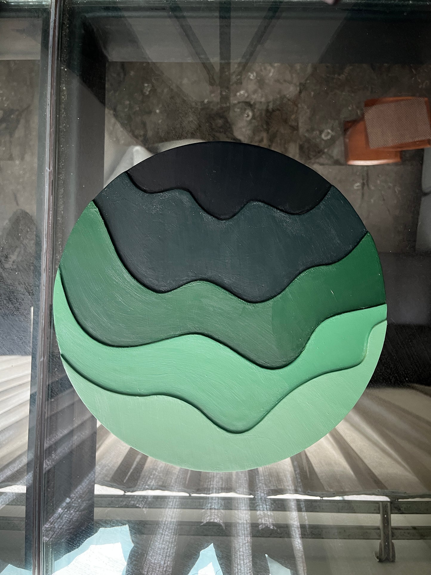 Sculpture & Digital Fabrication on Wood with Resin( set of 3)