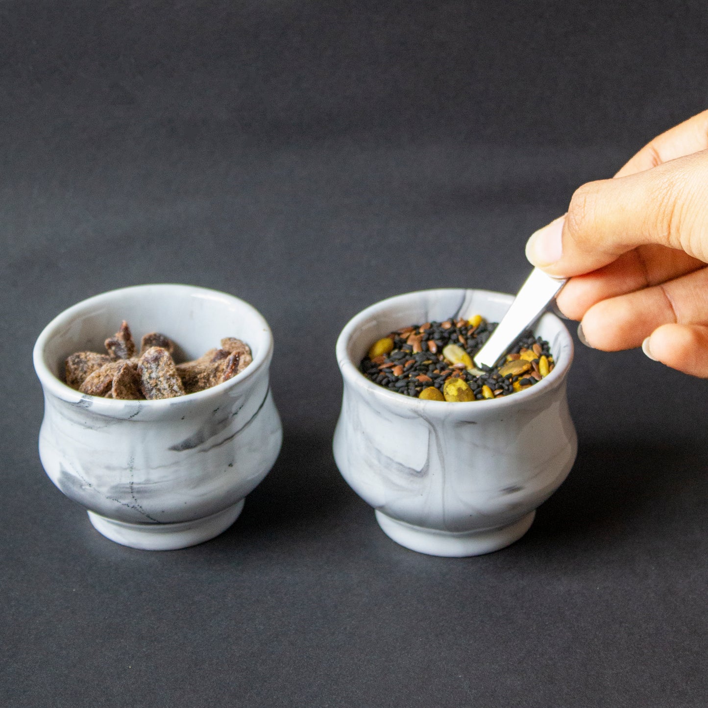 Charcoal Pinch Bowl (Set of 2)