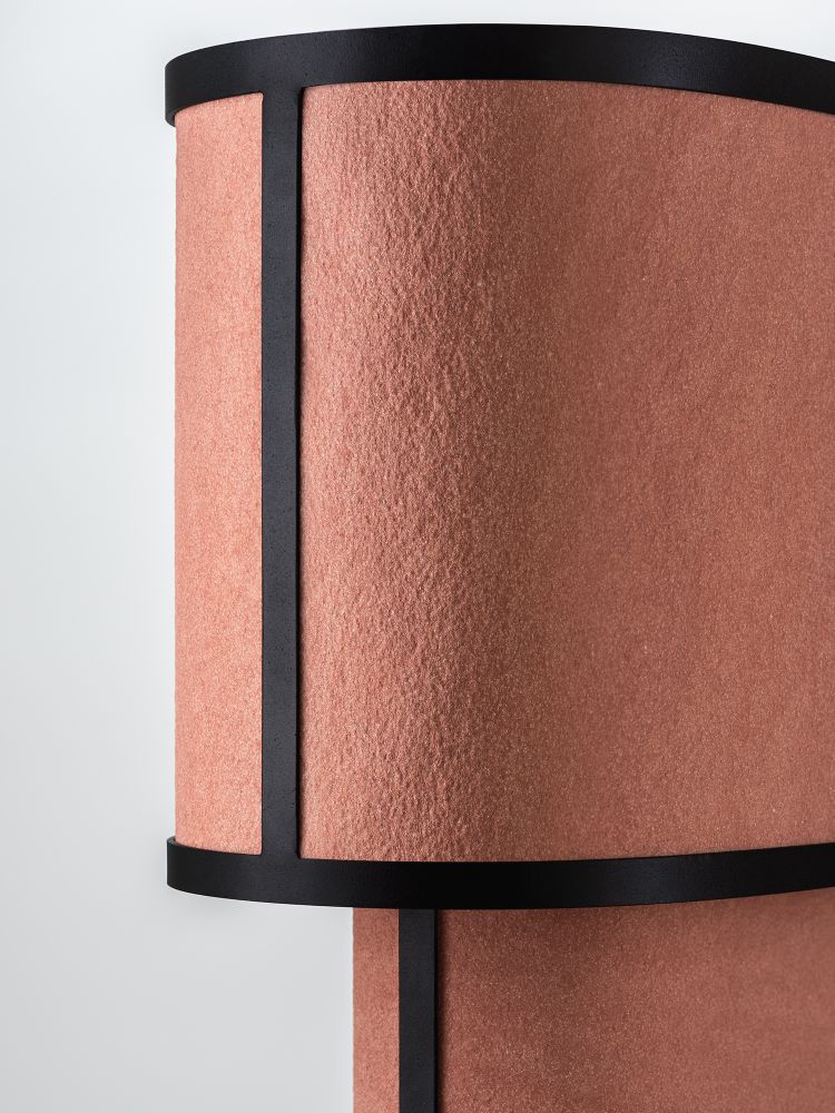 Niko Table Lamp - Red Sand Stone (Large)