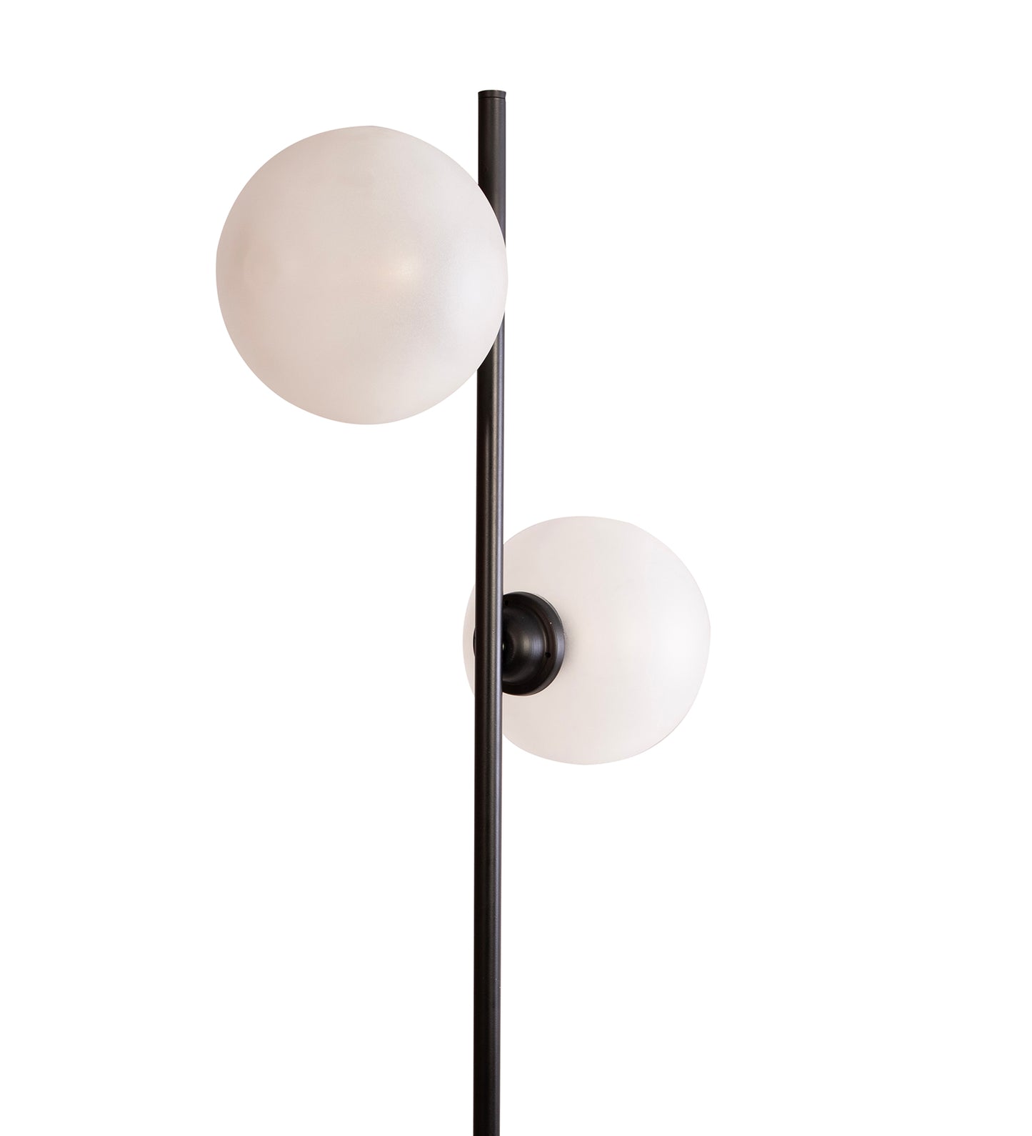 Eclipse 2 Glass Ball Floor Lamp