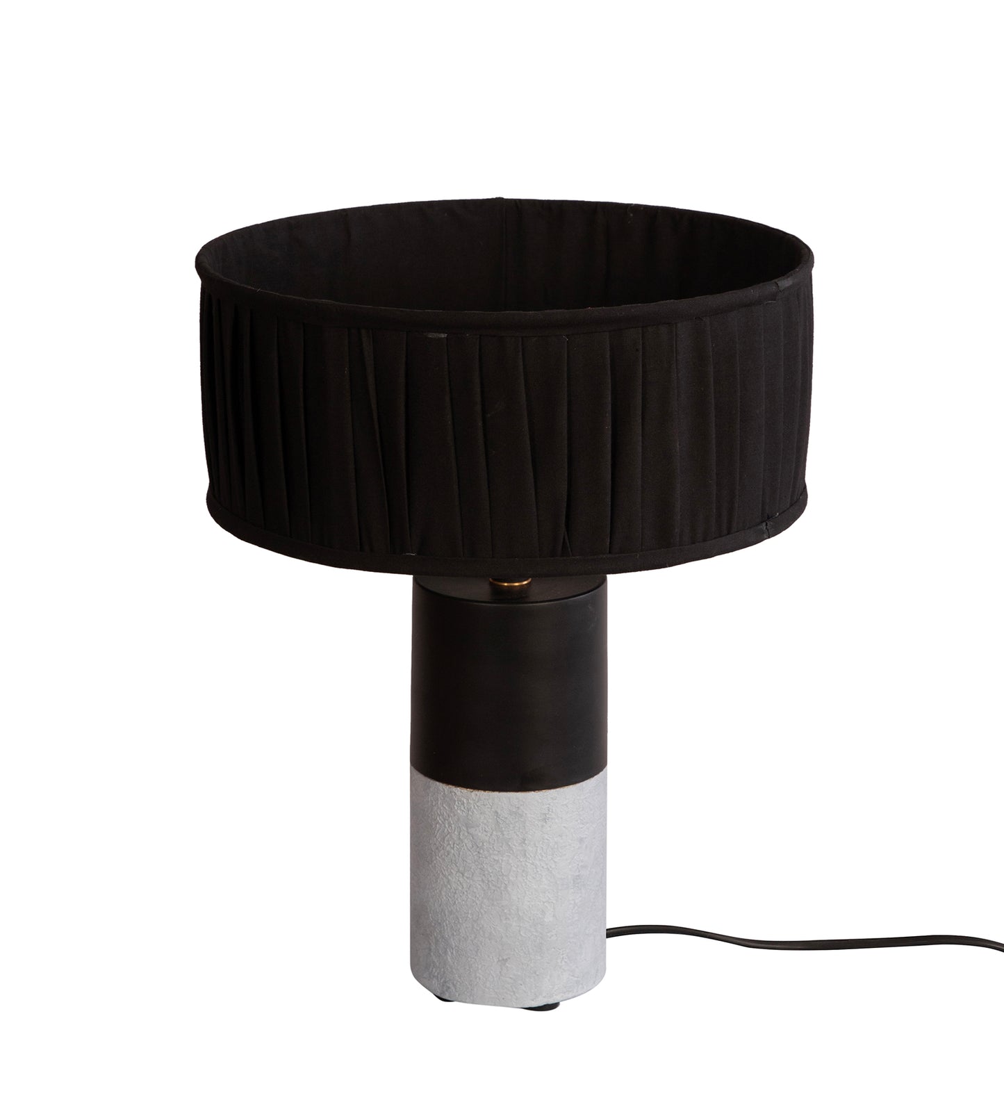 Concrete Drum Table Lamp