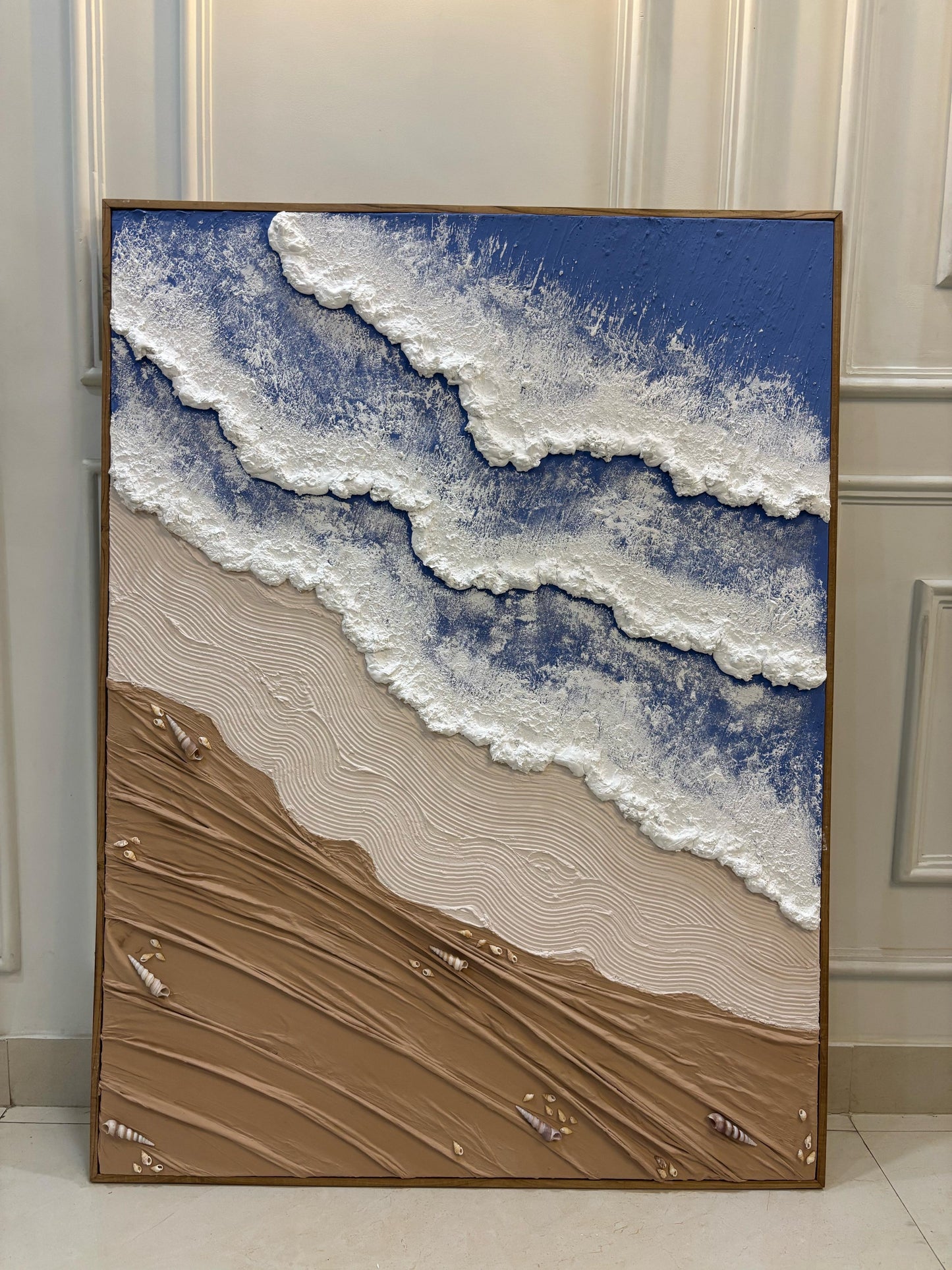 Ocean’s Embrace Texture Art