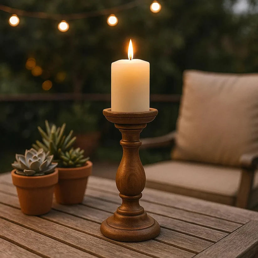 Modern Boho Candle Stand
