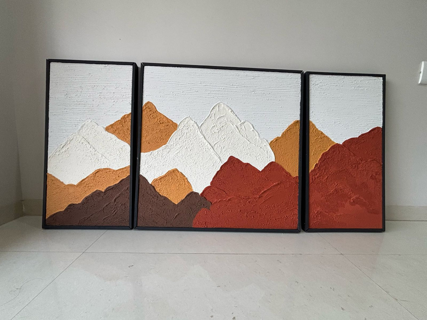 Textured Mountain (Set of 3)