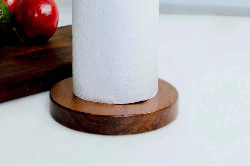 Wooden Paper Roll Holder