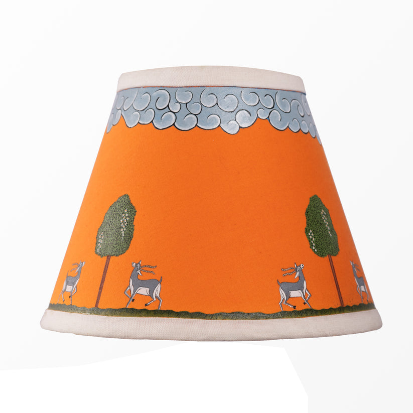 Table Lampshades With Handpainted Artwork