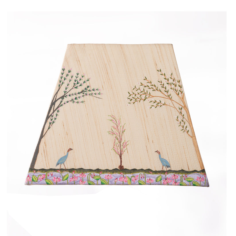 Table Lampshades With Handpainted Artwork