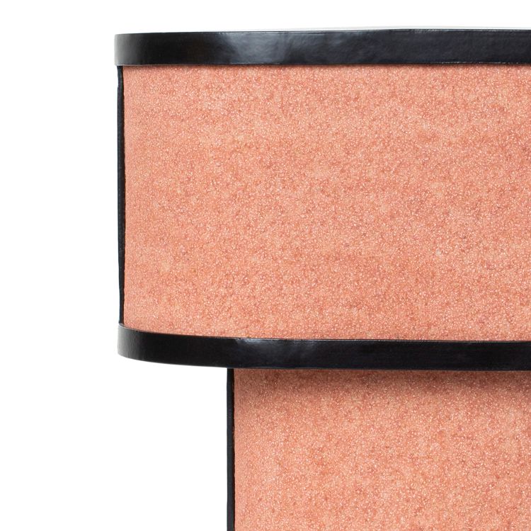 Niko Table Lamp - Red Sand Stone (Small)