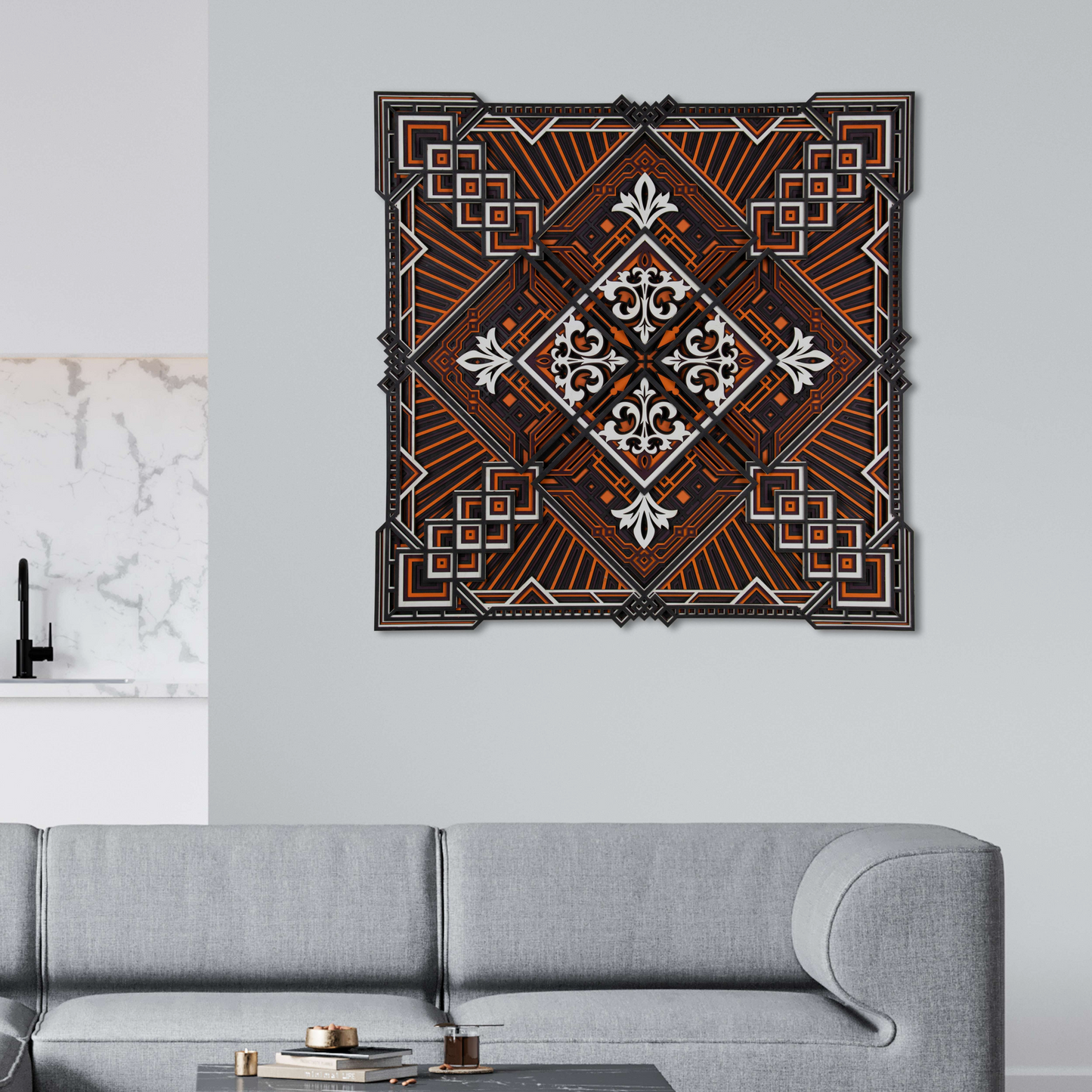 Classical Court Multi Layer Mandala