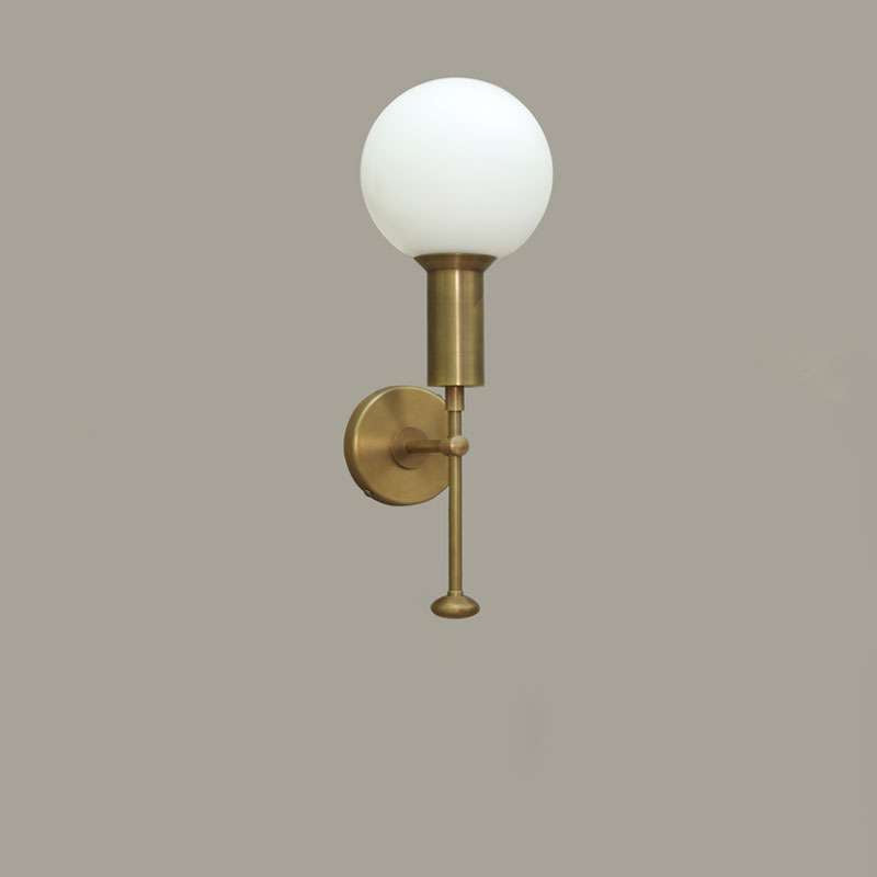 MOD WALL SCONCE GLASS GLOBE