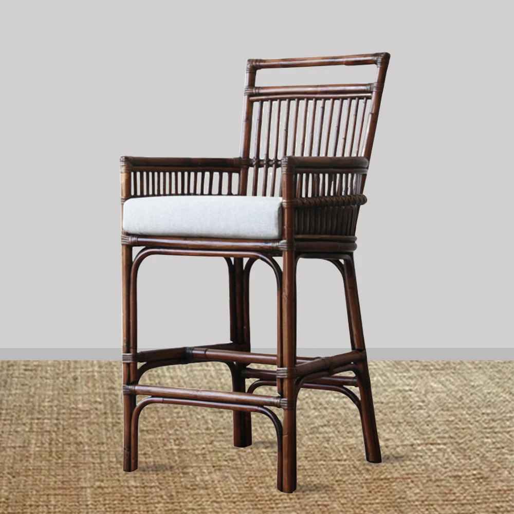 Soho Rattan Barchair?Äì Brown Wash
