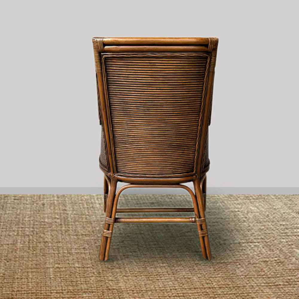 Driftwood Rattan Carver - Brown Wash