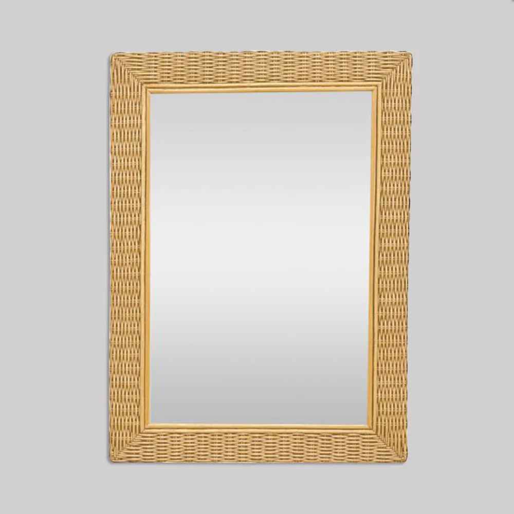 Shoreline Wicker Mirror