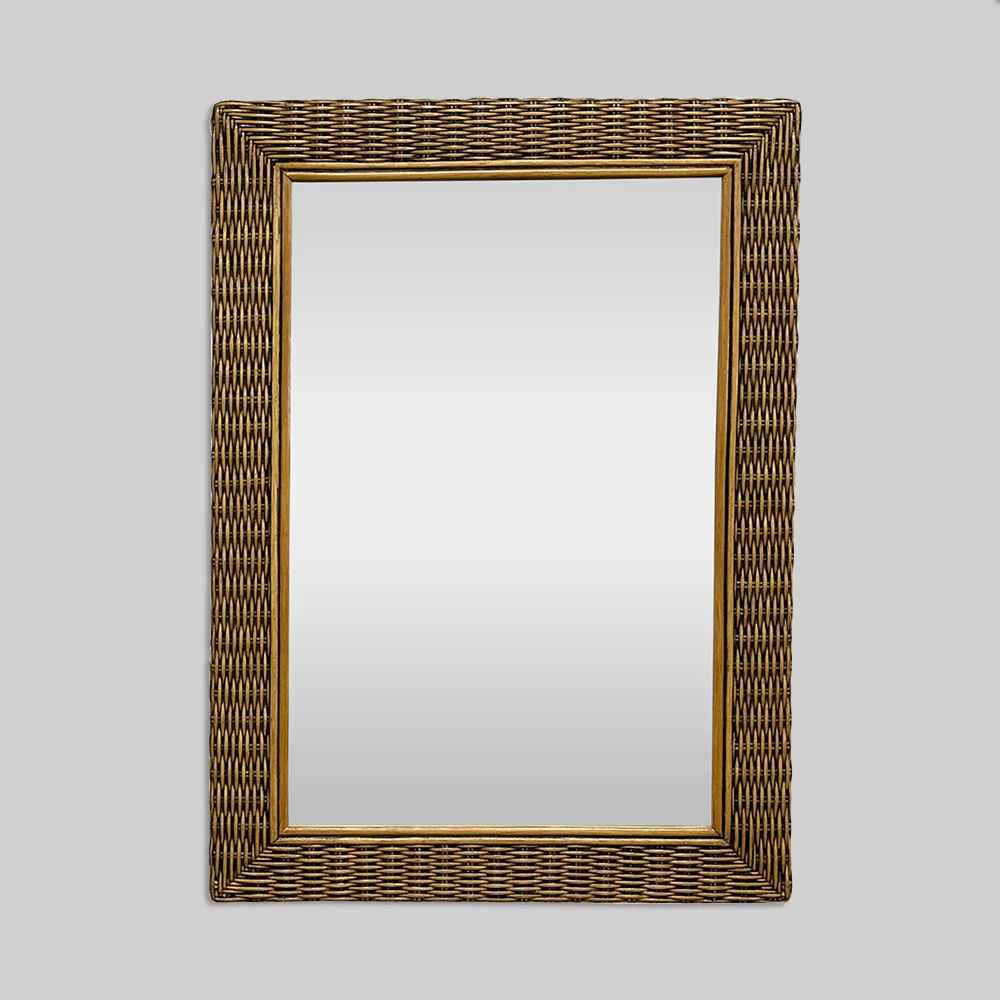 Shoreline Wicker Mirror