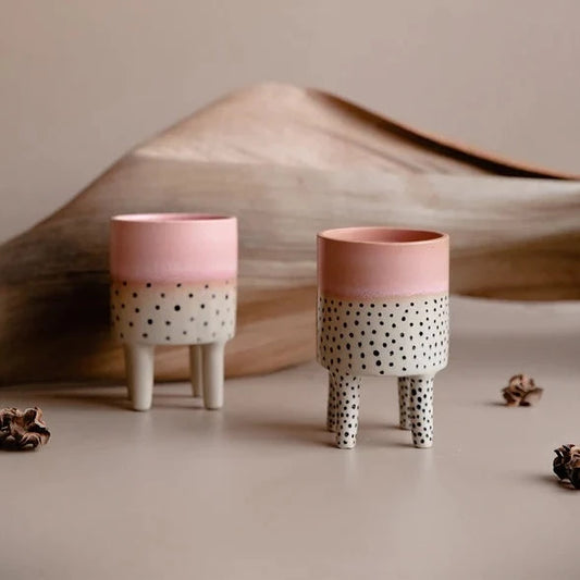 Aida Legged Ceramic Pot