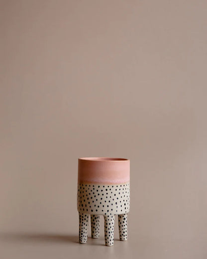 Aida Legged Ceramic Pot