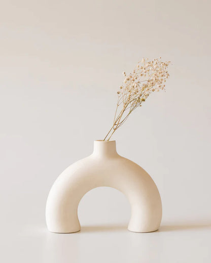 Ceramic Donut Vase