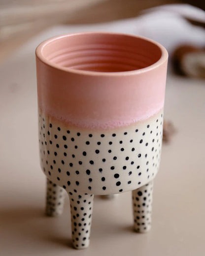 Aida Legged Ceramic Pot