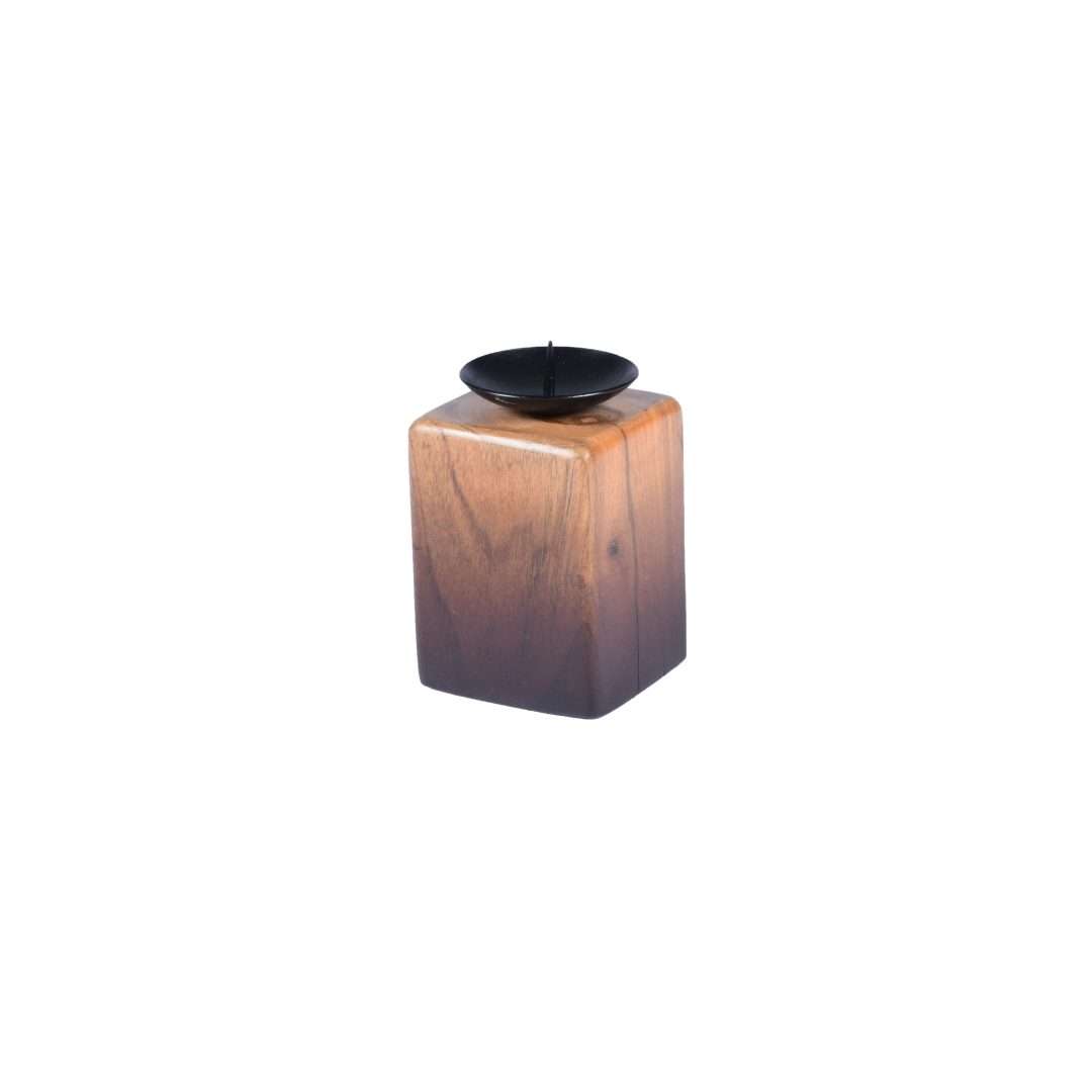 Brown Sprinkle Candle Holder