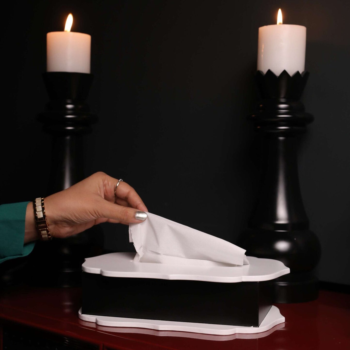 The Silhoutte Tissue Box