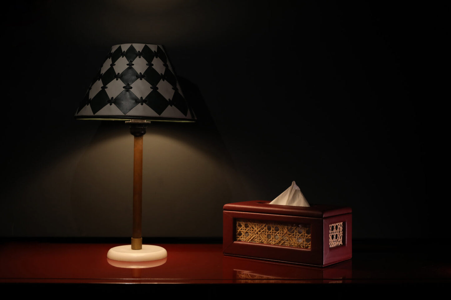 Rattan Tissue Box