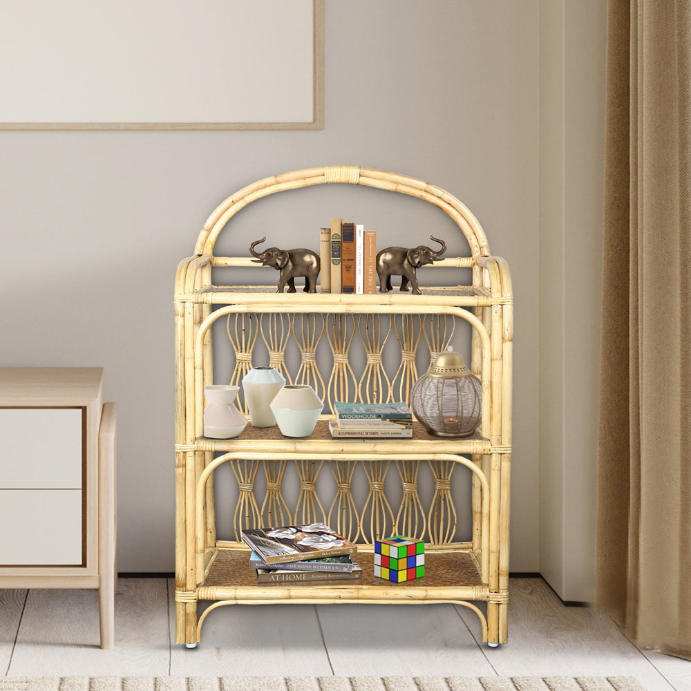 Oasis Cane Shelf Unit