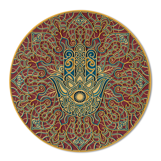 Meditative Hamsa Multi Layer Mandala