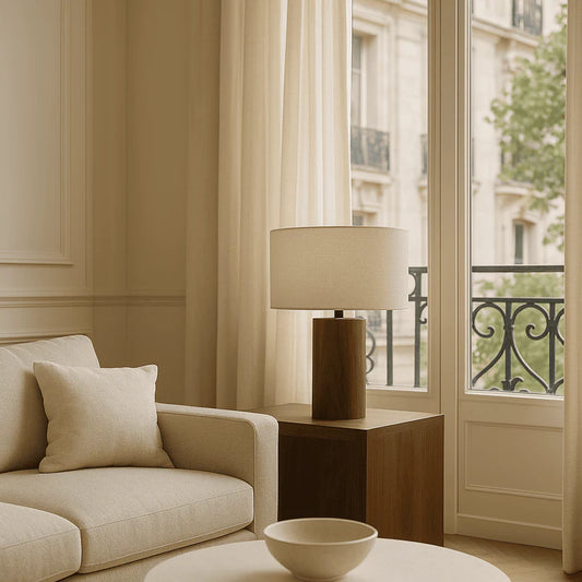 Rosewood Table Lamp