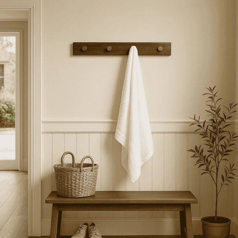 Rosewood Wall Hook Rack