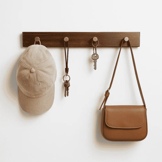 Rosewood Wall Hook Rack