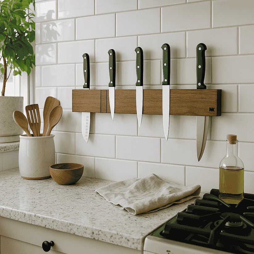 Rosewood Magnetic Knife Holder