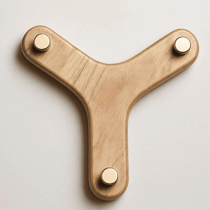 Pine Wood Star Cloth Hanger