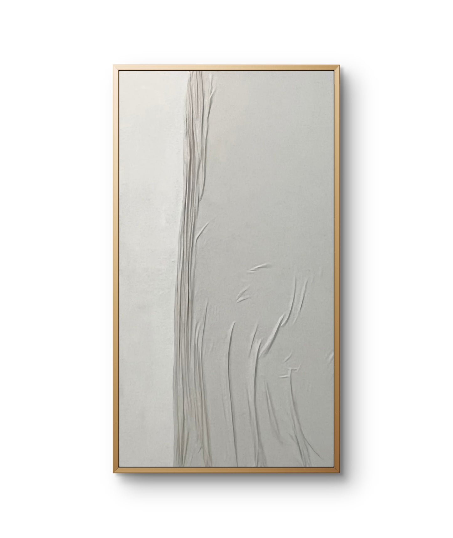 "Flow of Silence" – Set of 2 Texture Fabric Art Panels