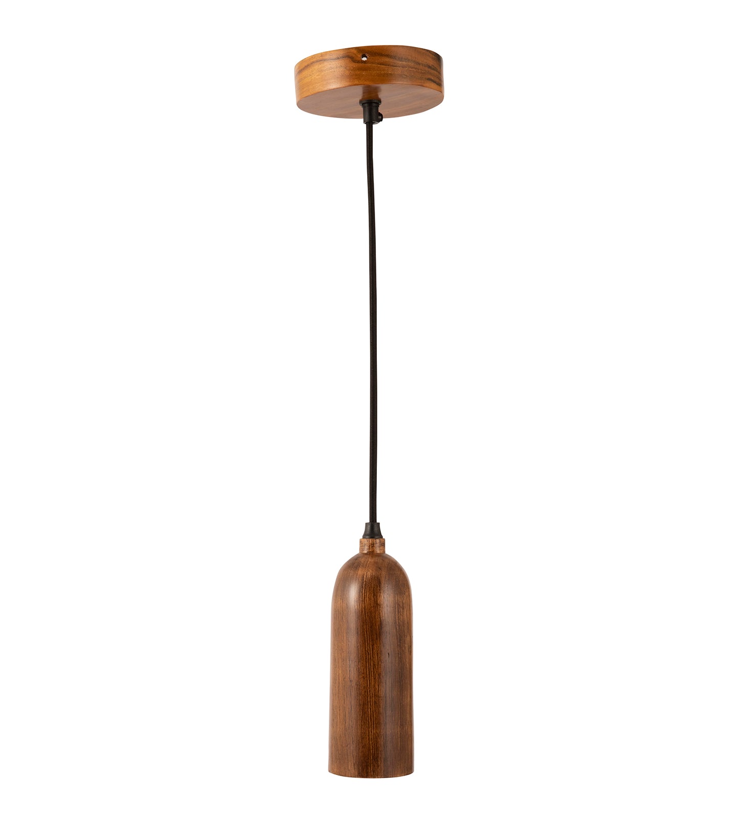 Cedar Teak Wood Pendant Light