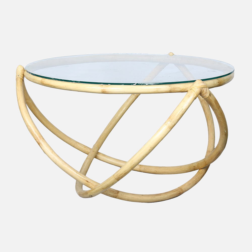 Coastal Rattan Coffee Table