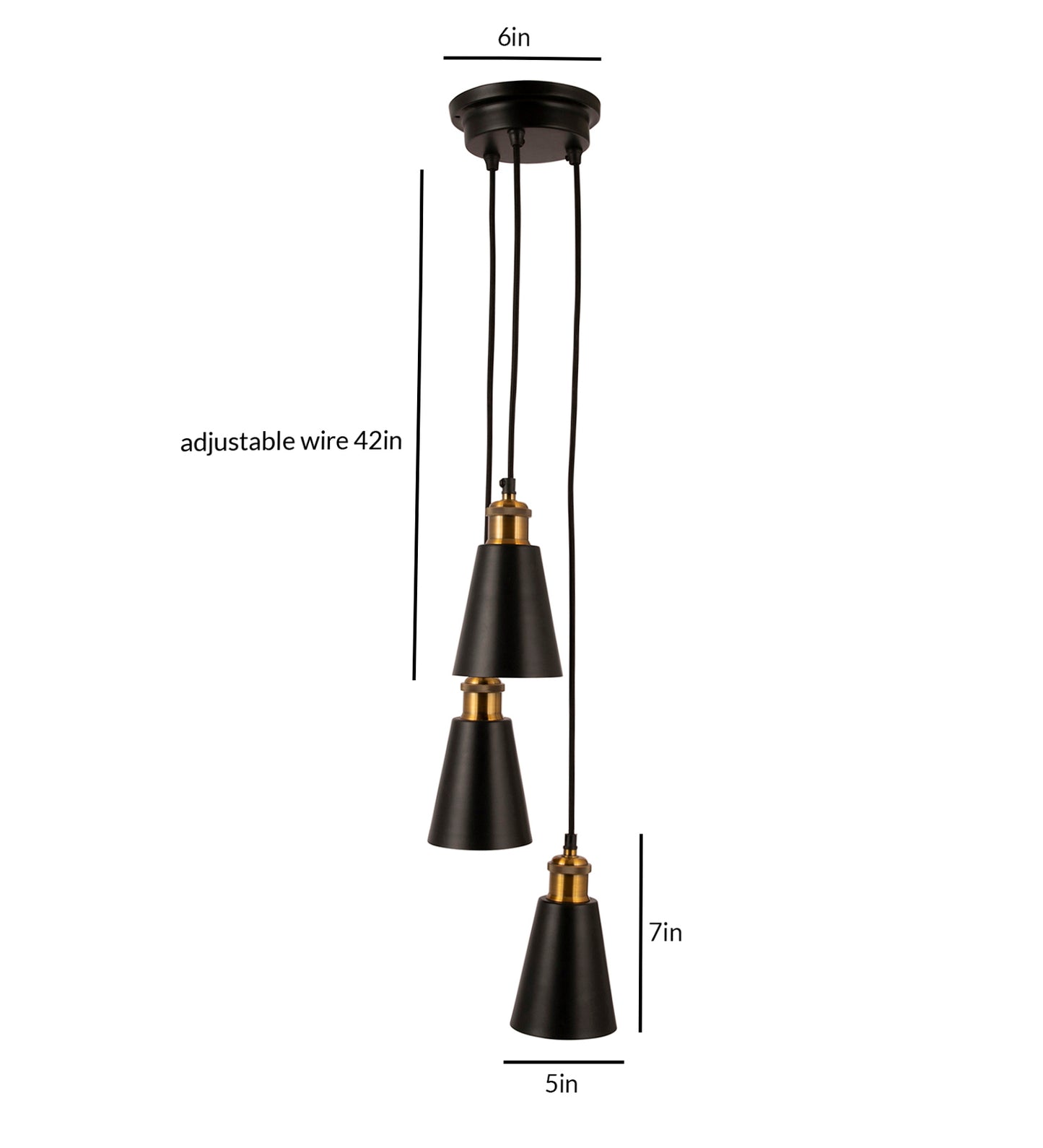 3 Cluster Pendant Light